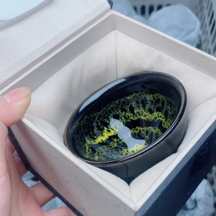 茶盏建窑建盏主人杯