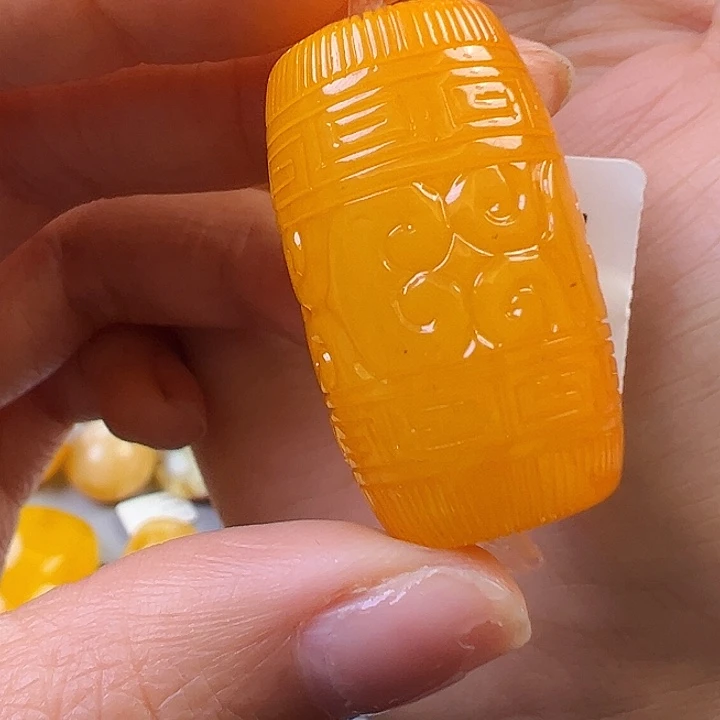 蜜蜡颈饰未镶嵌蜜蜡