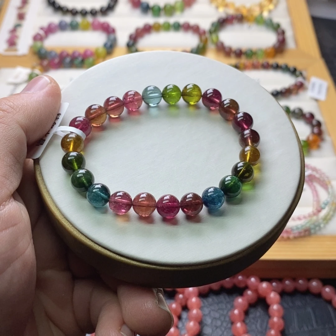 碧玺碧玺手链未镶嵌