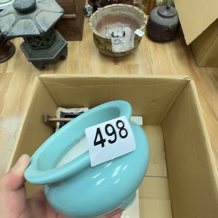 瓷片工艺品摆件瓷器摆件正能量