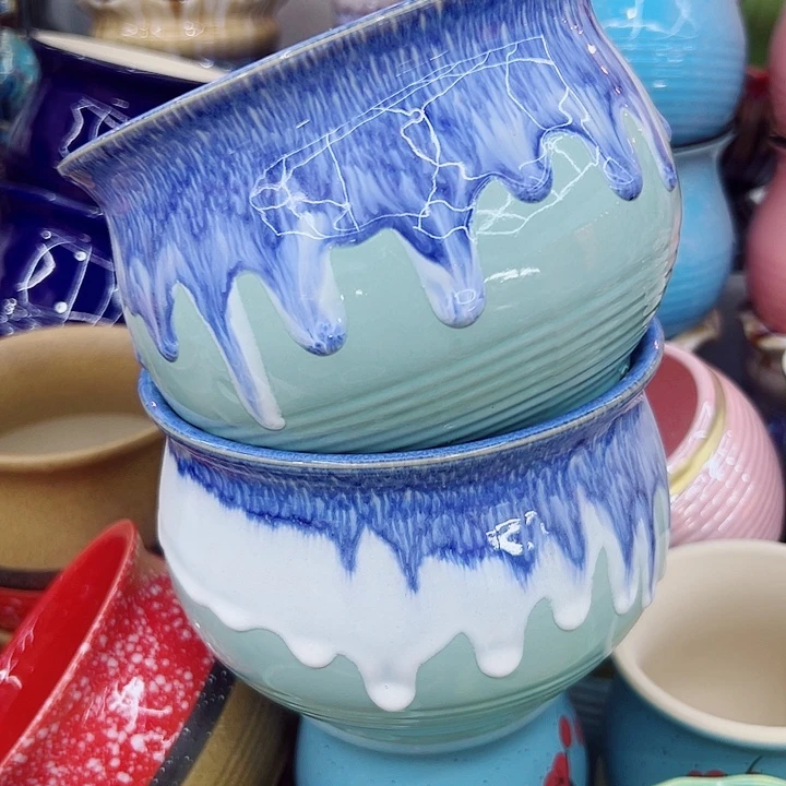 有孔，满10元发货多肉陶瓷花盆