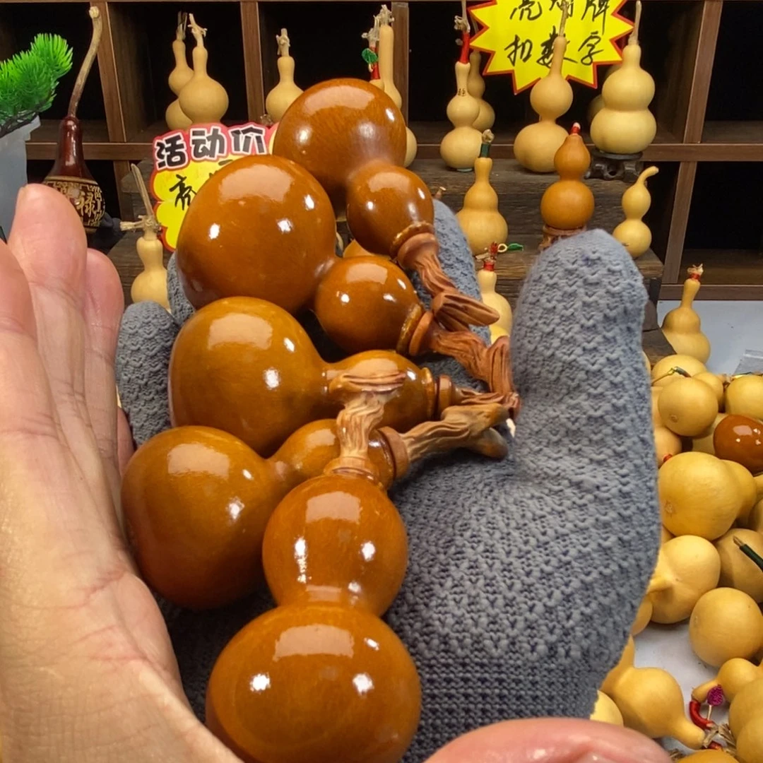 老皮养剑葫手把件