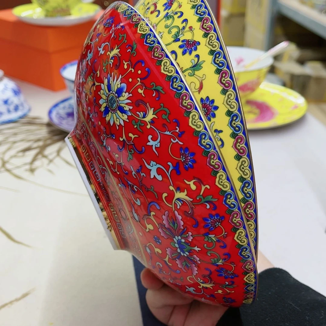 【闪购商品】珐琅嫣**濯8英寸2混。。。。。