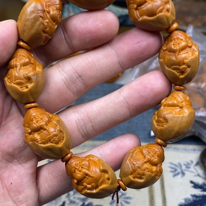 橄榄核手串/手链橄榄核雕工艺手串