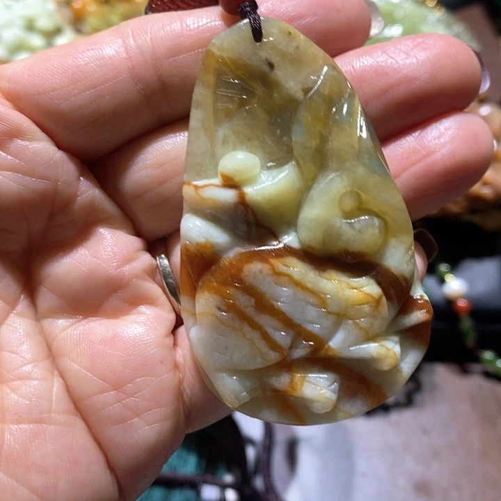 岫玉毛衣链未镶嵌