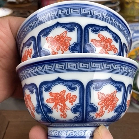 景德镇陶瓷藏式茶碗