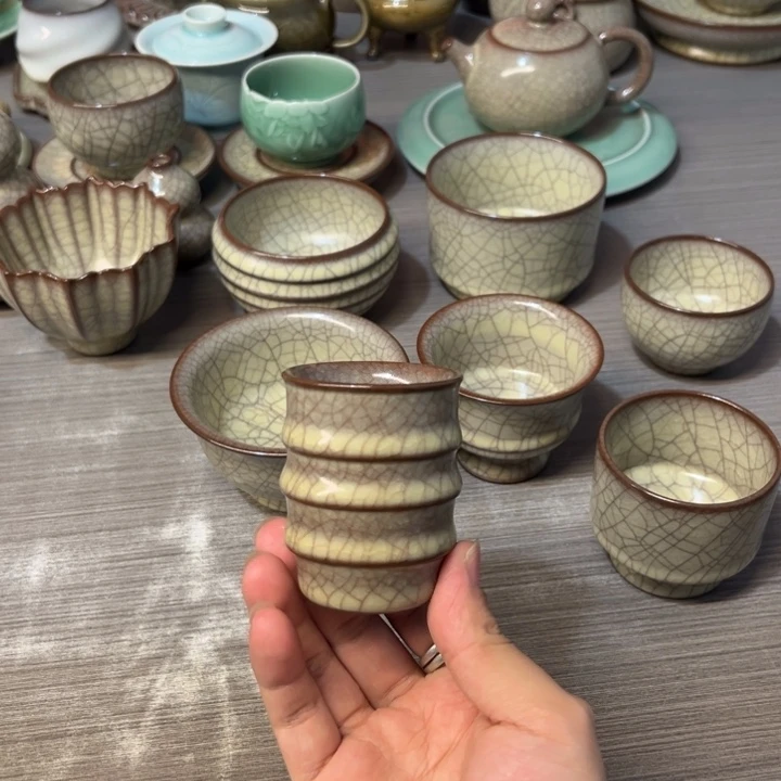 蒋加宝 传世哥窑 竹节闻香