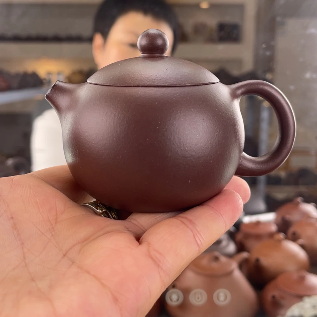 茶壶紫砂四号井底槽清西施90cc左右