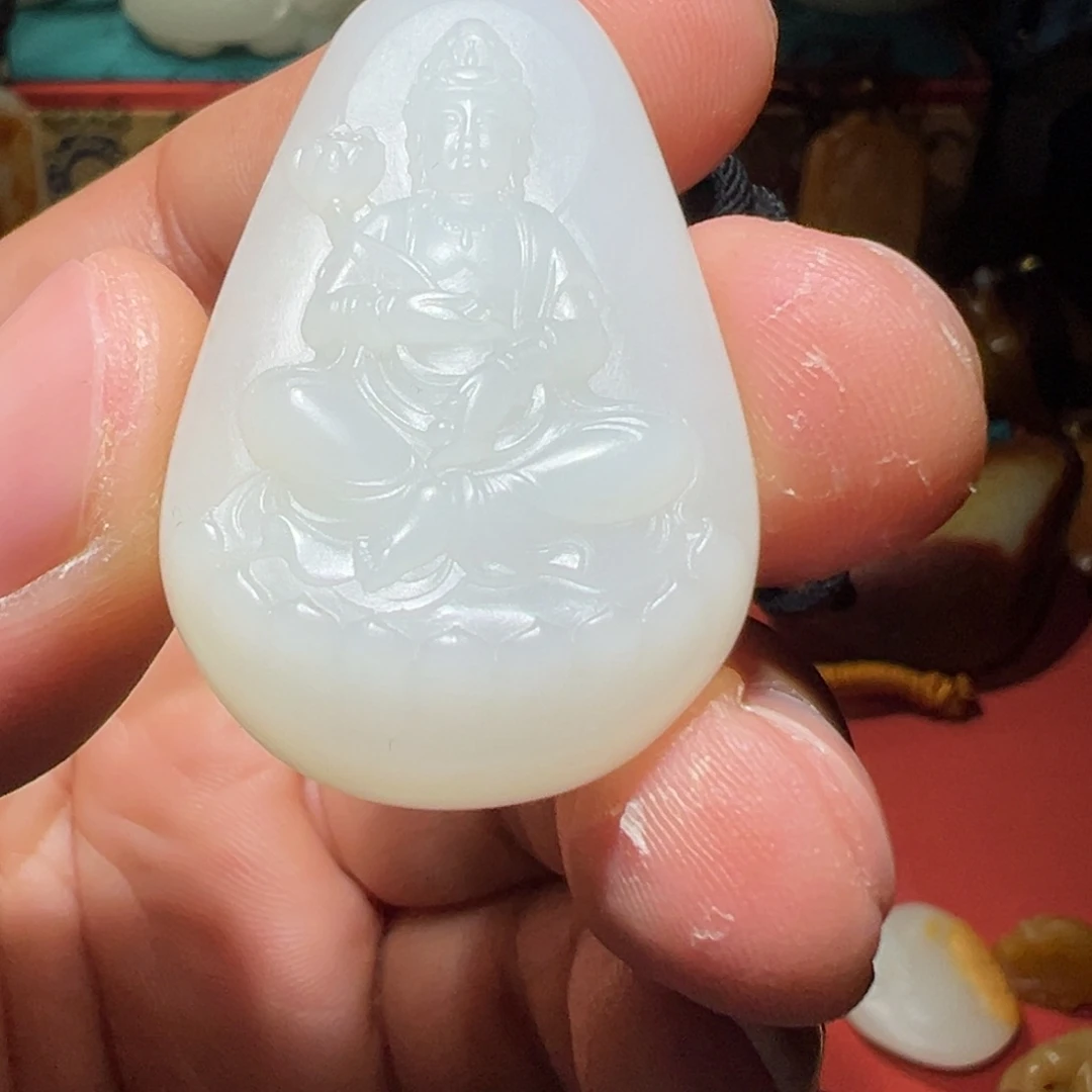 和田玉（糖玉）未镶嵌颈饰