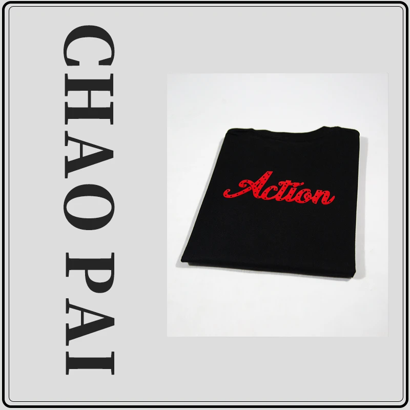 【老A家字母】重磅轻奢男女同款百搭时尚高级感短袖t恤-CP38