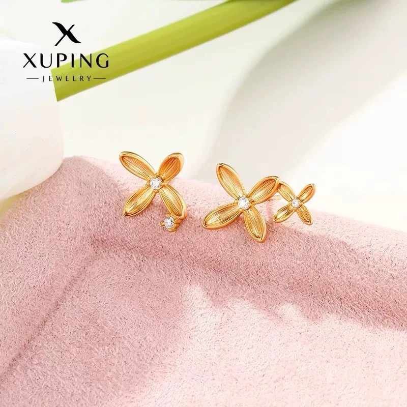 XUPING/旭平首饰 合金合成锆石耳饰 【参与满赠】 GDM X001111647