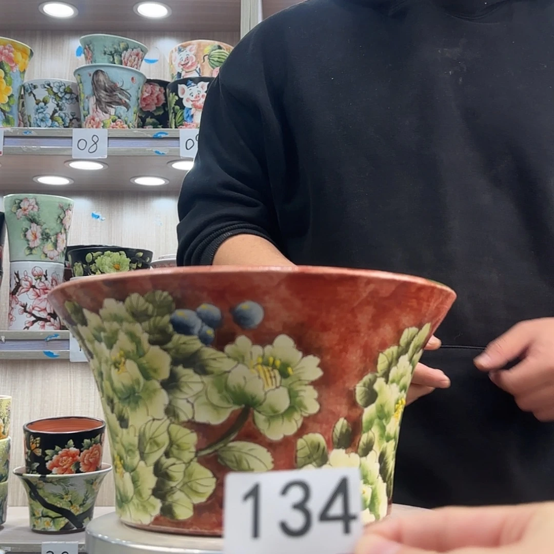 紫砂花盆瑕疵瑕疵134