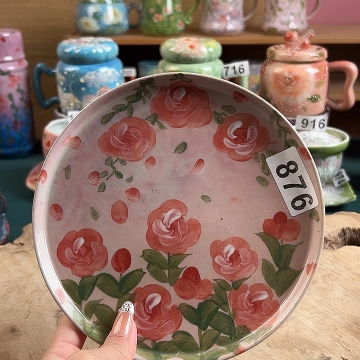景德镇陶瓷手绘作品876