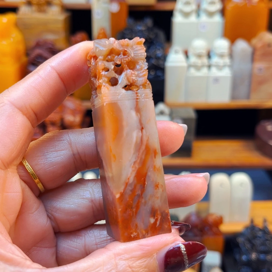 寿山石印石牛*闪购商品福利款