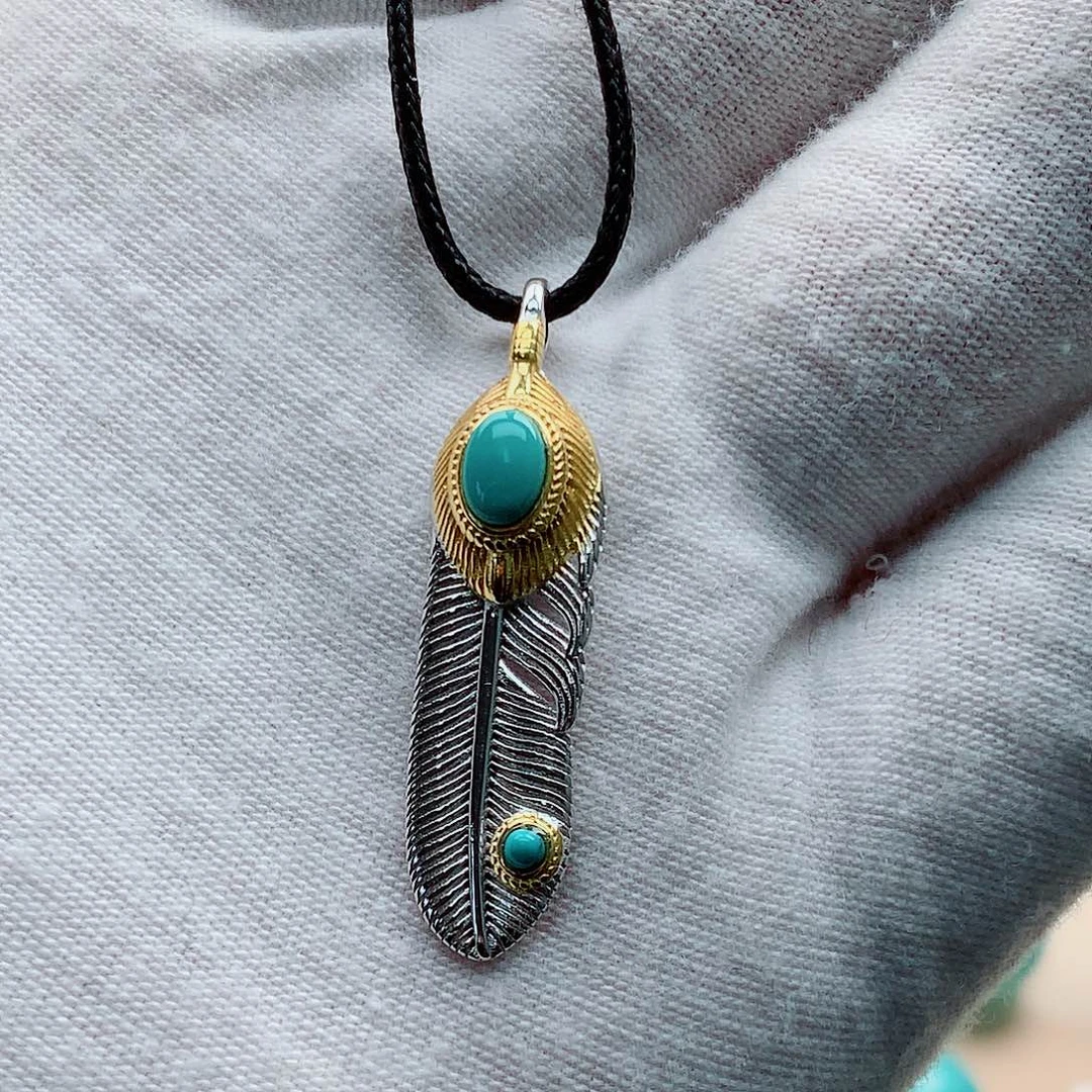 绿松石银S925镶嵌配饰