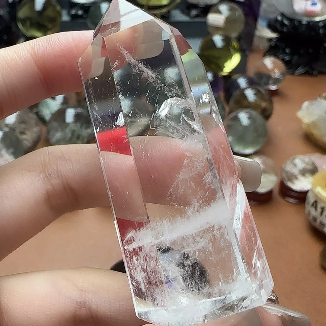 水晶未镶嵌摆件B040
