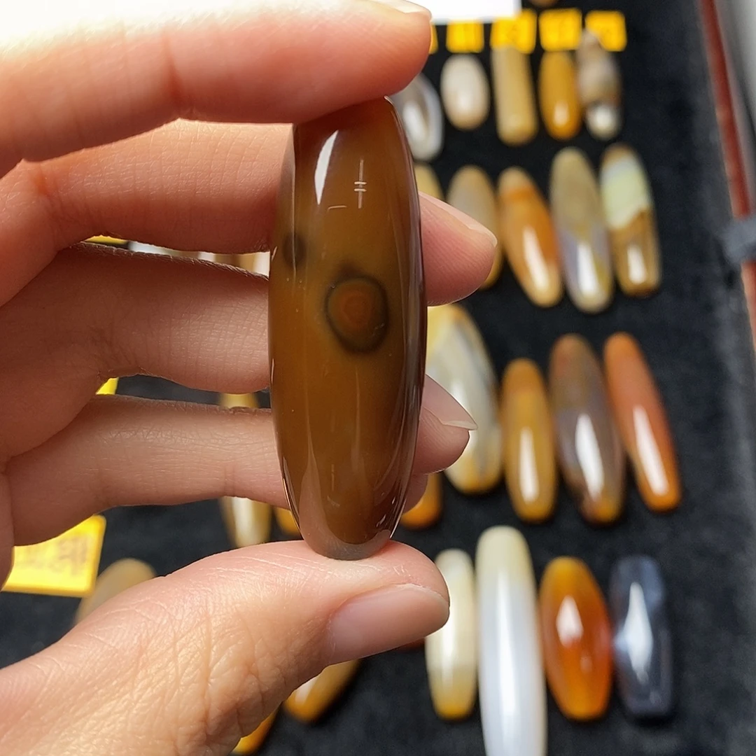 奔***霸玛瑙/玉髓未镶嵌颈饰