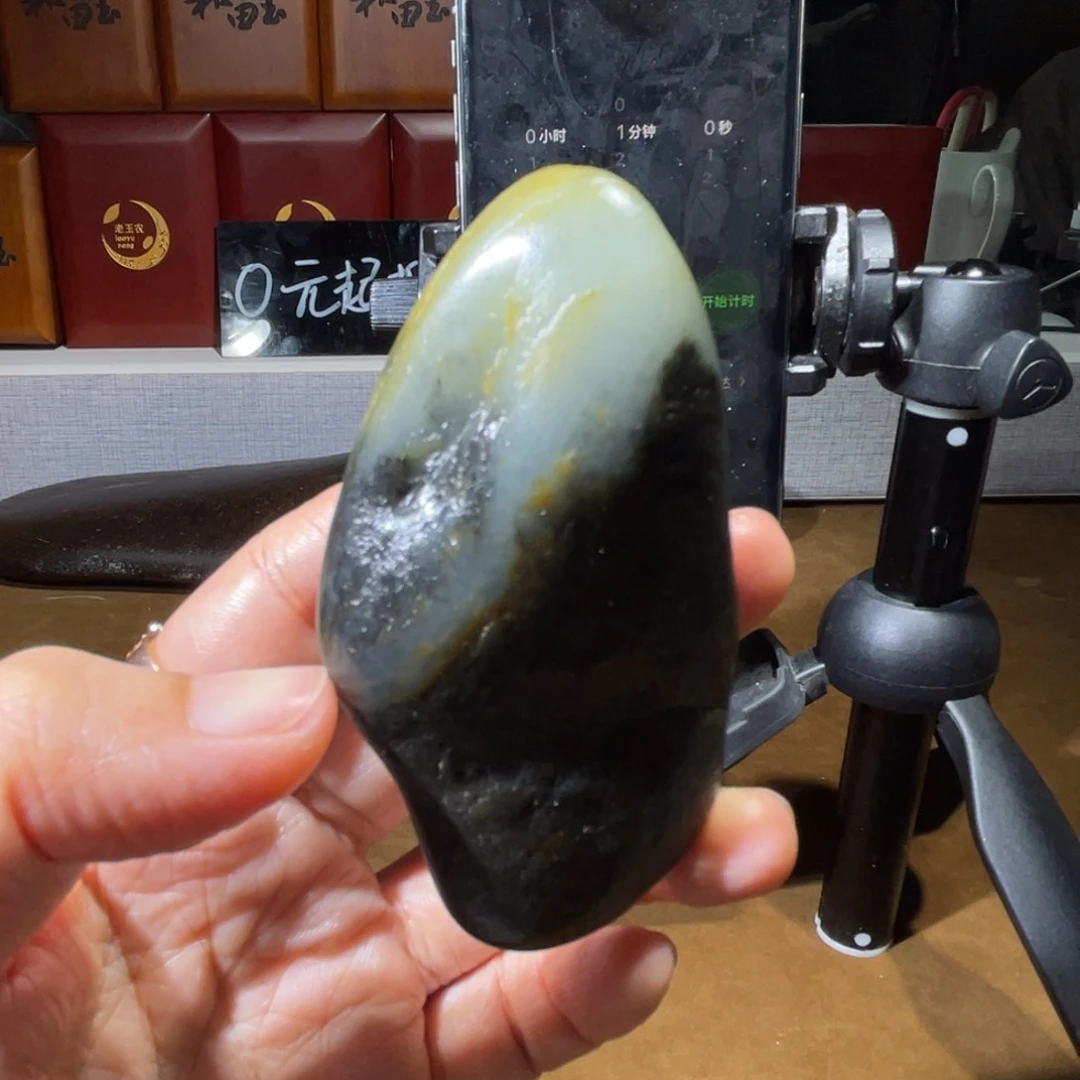 手链未镶嵌和田玉（白玉）逆**鱼