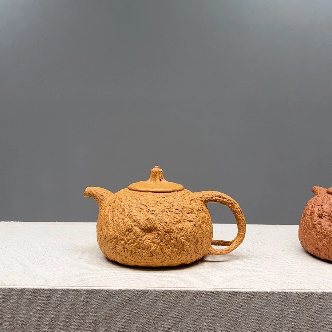 瓜***然茶壶紫砂紫砂 原矿泥料