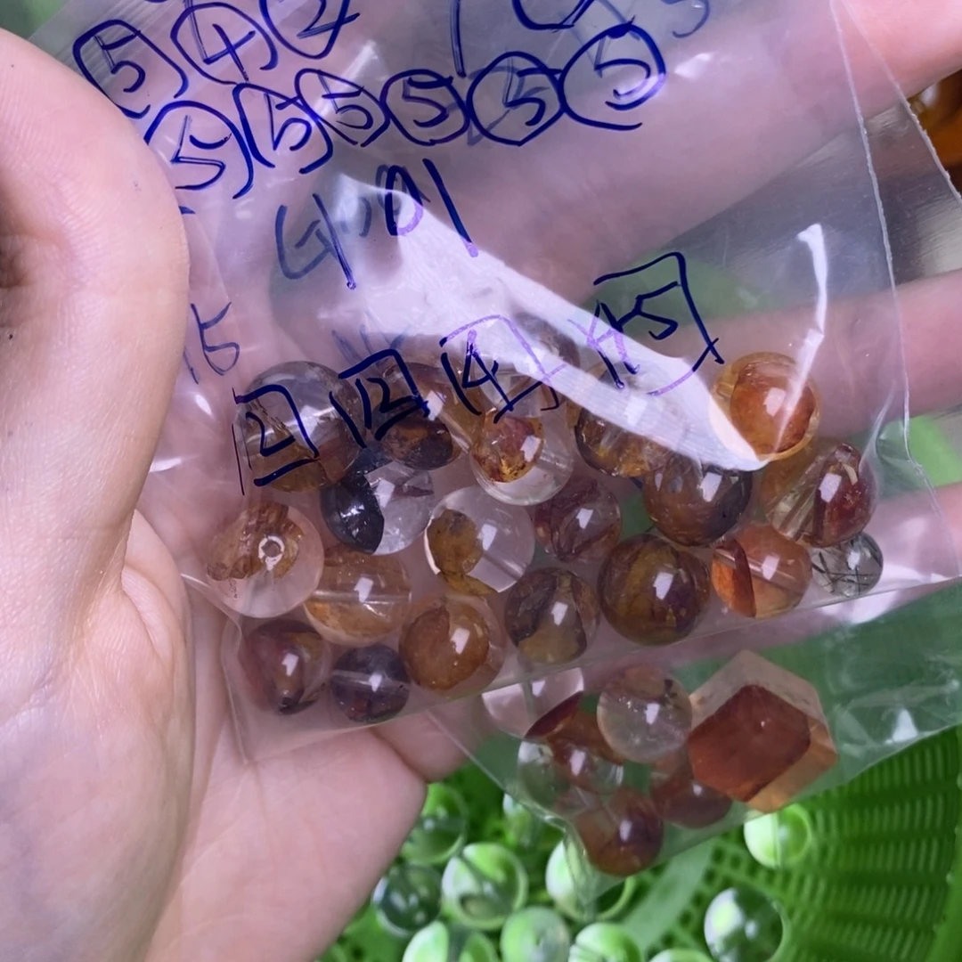 G***Z未镶嵌水晶手链散珠水晶