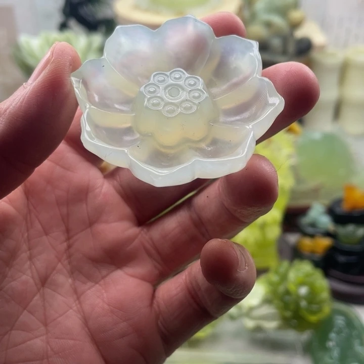 蛇纹石玉未镶嵌四大名玉香插