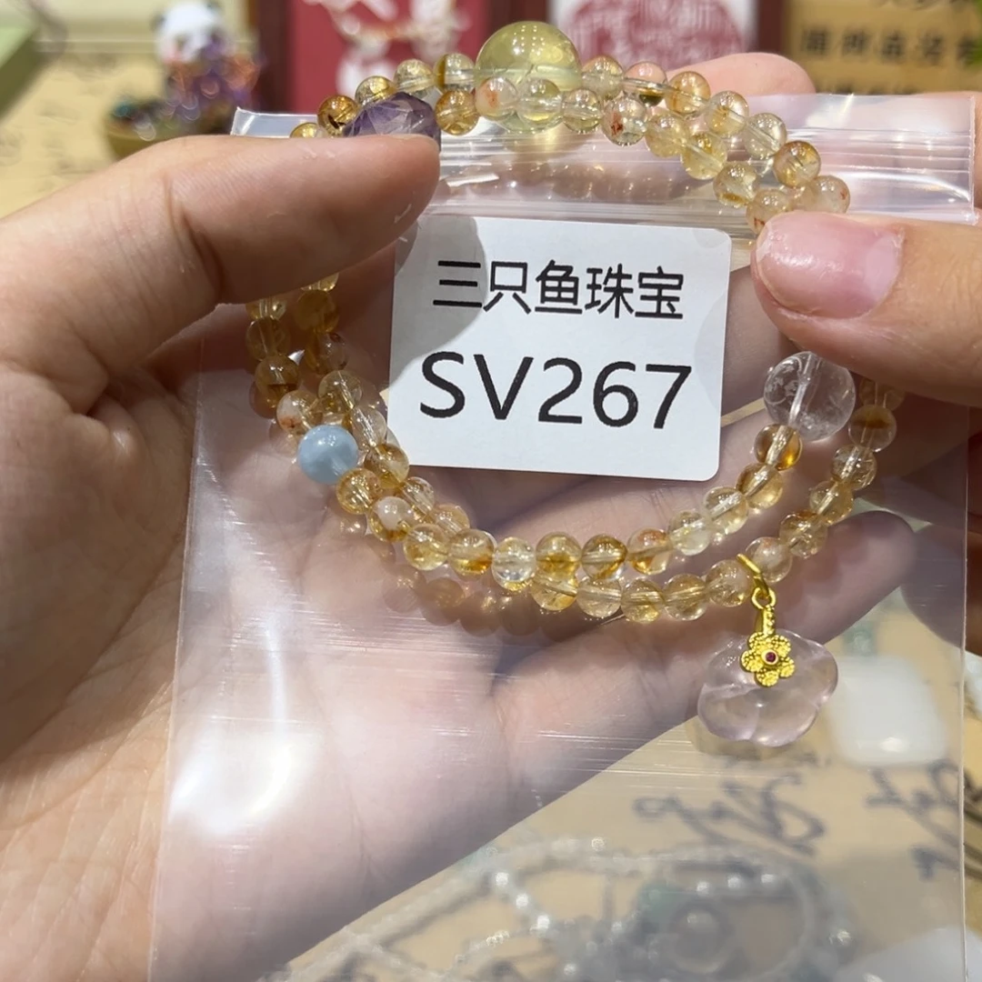 ****.水晶手链未镶嵌精美女士手链手串