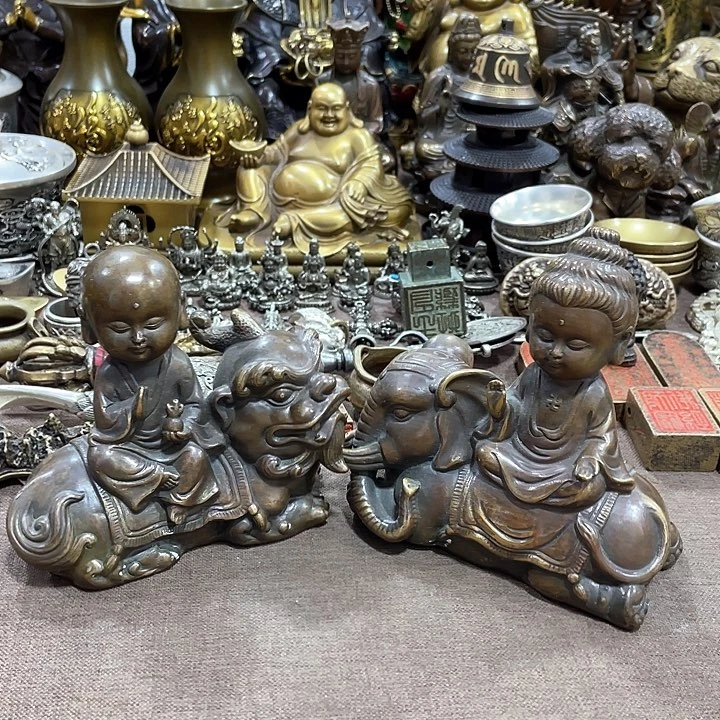 用****6一远铜器工艺品摆件
