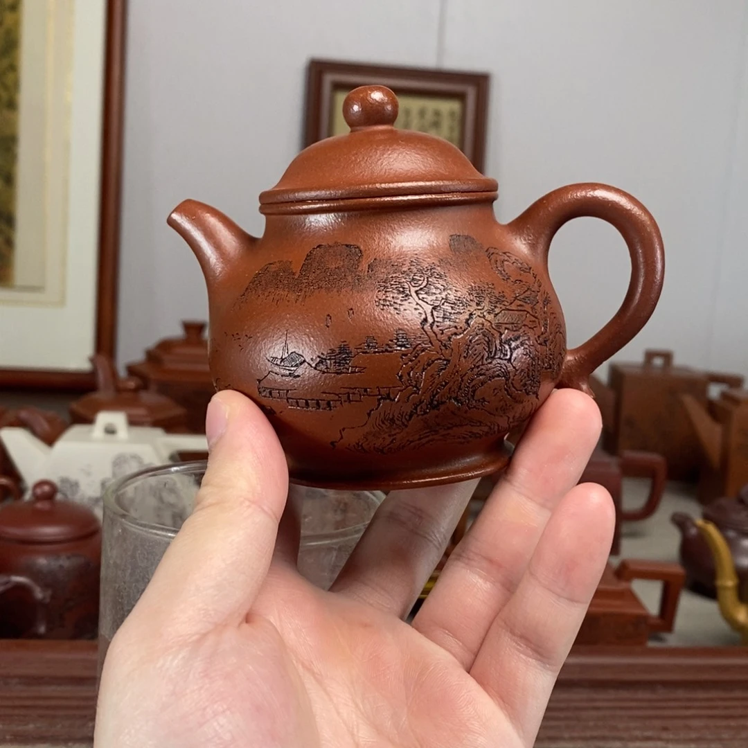 茶壶紫砂原矿泥料传统工艺制作