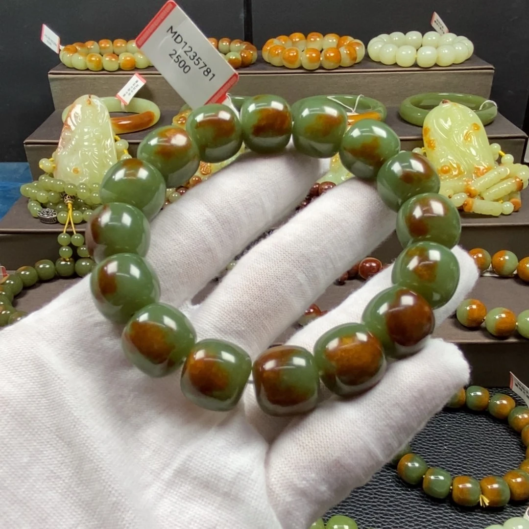 透闪石质玉未镶嵌手链