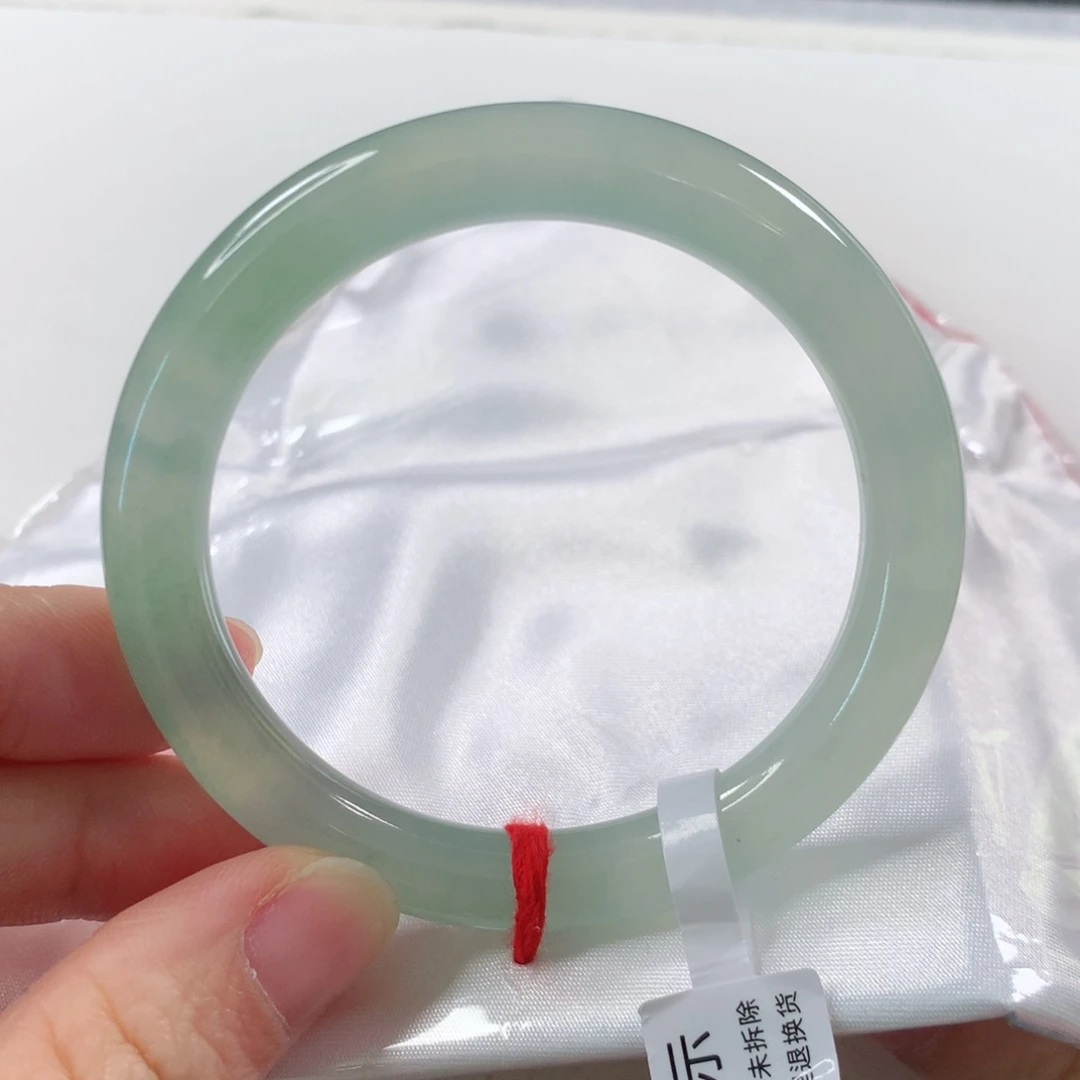 未镶嵌手镯翡翠冰晴绿281