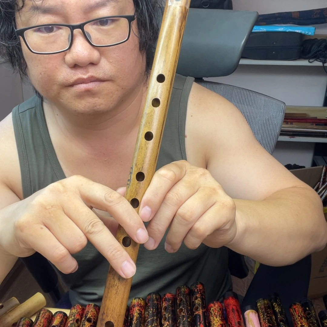 苦竹素笛降b笛子