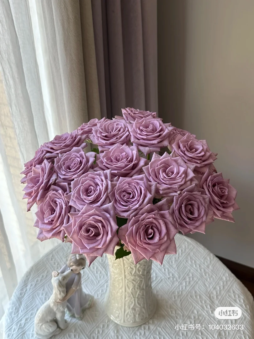 【帝王】靛蓝 任三单顺丰空运包邮鲜切花10支装%20不售后容易出折痕