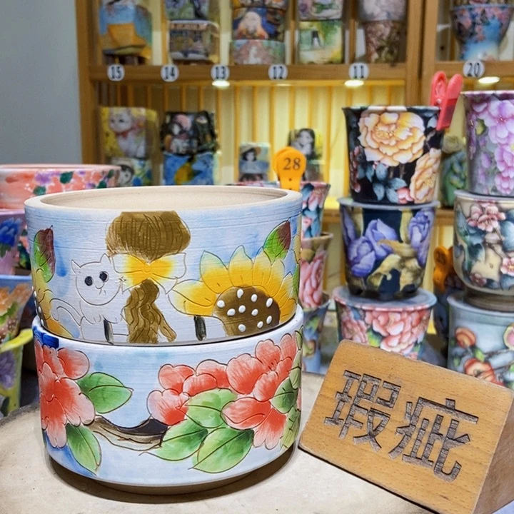 景德镇艺术手绘作品