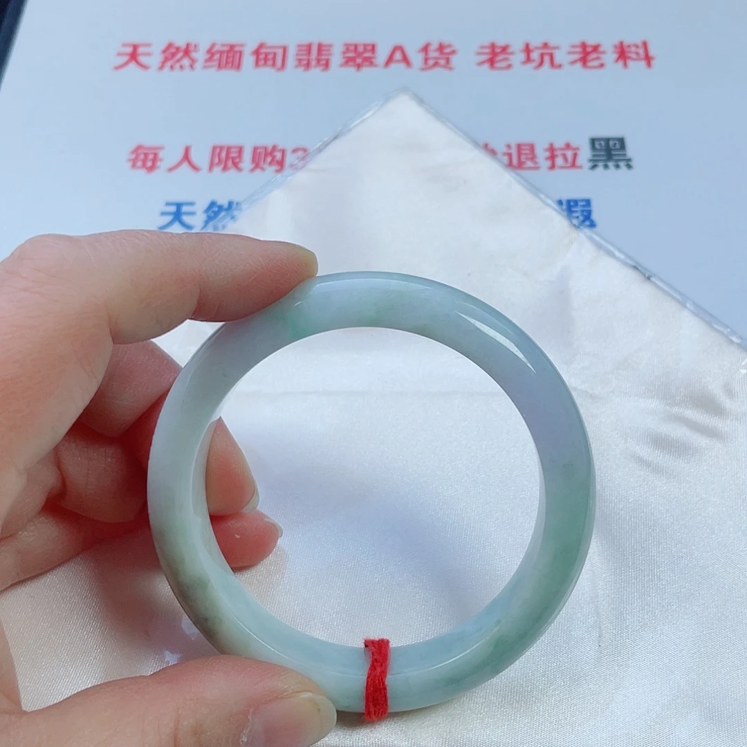 翡翠未镶嵌手镯天然翡翠手镯57