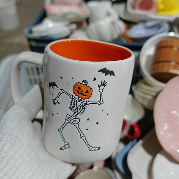 杯陶瓷杯碗盘微瑕疵介意慎拍