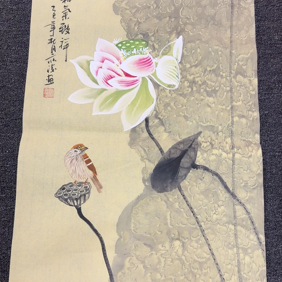 国画国画作品纯手绘