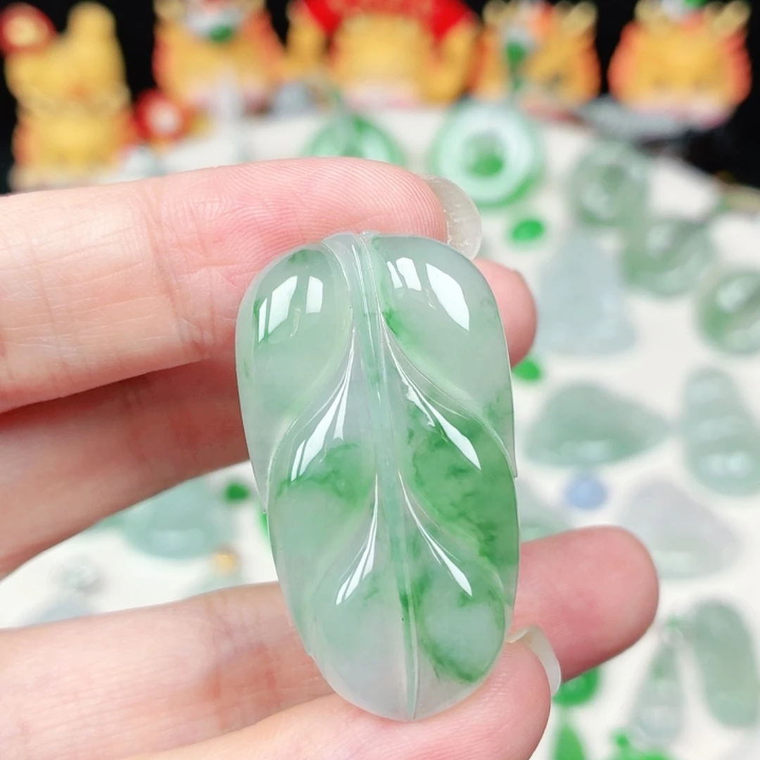 颈饰未镶嵌翡翠缅甸天然A货翡翠
