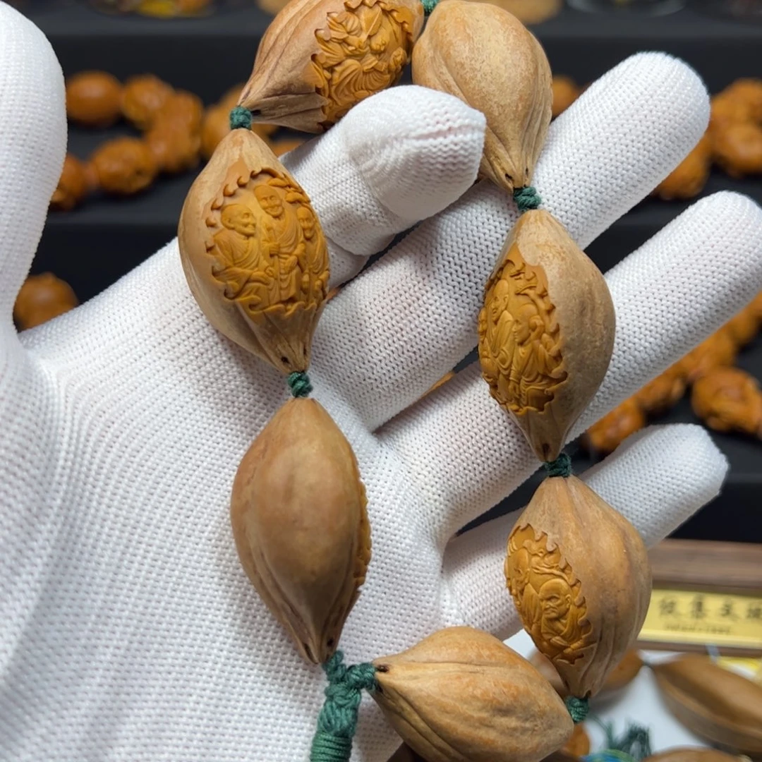 手串/手链橄榄核2.2十八罗汉拜如来