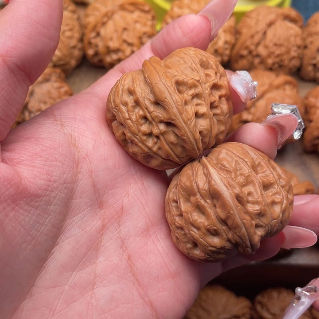 文玩核桃把件全品精配平谷元宝39