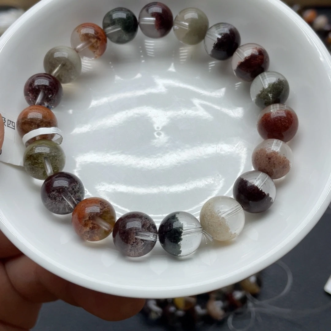 水晶手串未镶嵌无*。四季