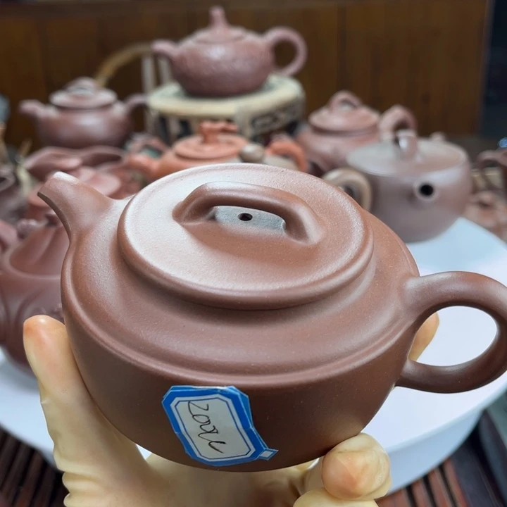 紫砂茶壶紫砂花茶