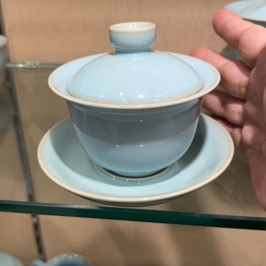 瓷片陶瓷茶具汝瓷茶具