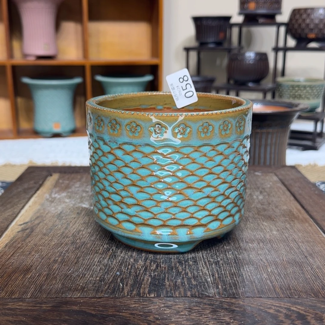 手工花盆 058 内口口径 10 cm