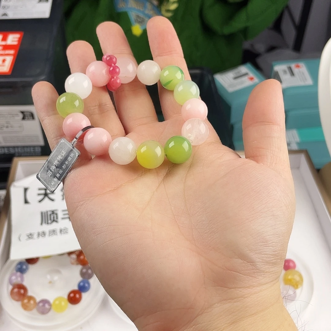 手链水晶银S925镶嵌