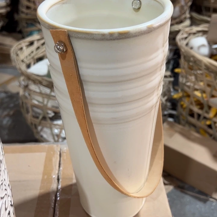 陶瓷花瓶摆件微瑕捡漏出