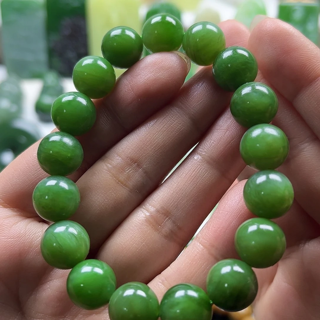 和田玉手串福利卡12未镶嵌