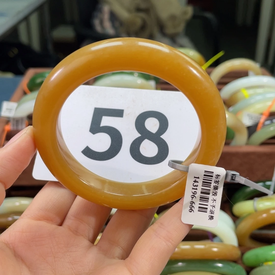 未镶嵌手镯和田玉纱***啦