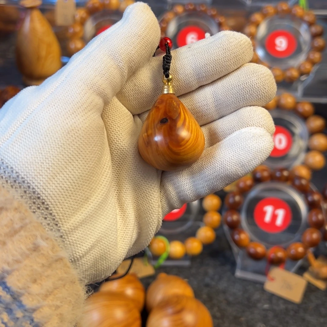 柏木（崖柏）太行崖柏吊坠