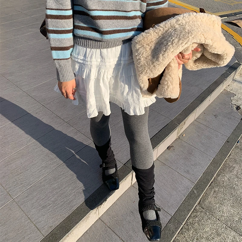 【金恩慧欧尼Hi mood】清新松紧腰重工有层次感蛋糕裙하트먼스커트