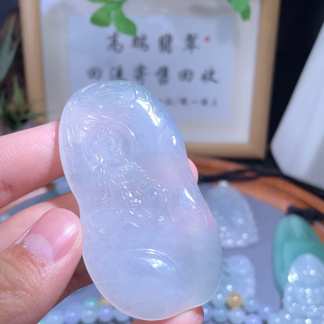翡翠未镶嵌颈饰吊坠